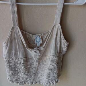 Francescas Women's Cream Top